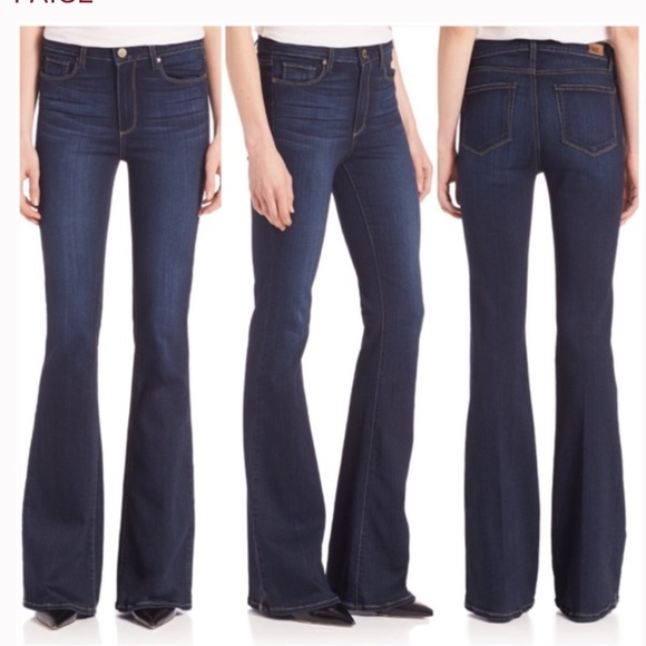 PAIGE Denim - Paige women’s high rise bell canyon jeans …